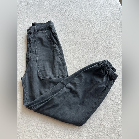 MOTHER The Wrapper Patch Springy Ankle‎ jeans 27 charcoal EUC - Picture 4 of 13